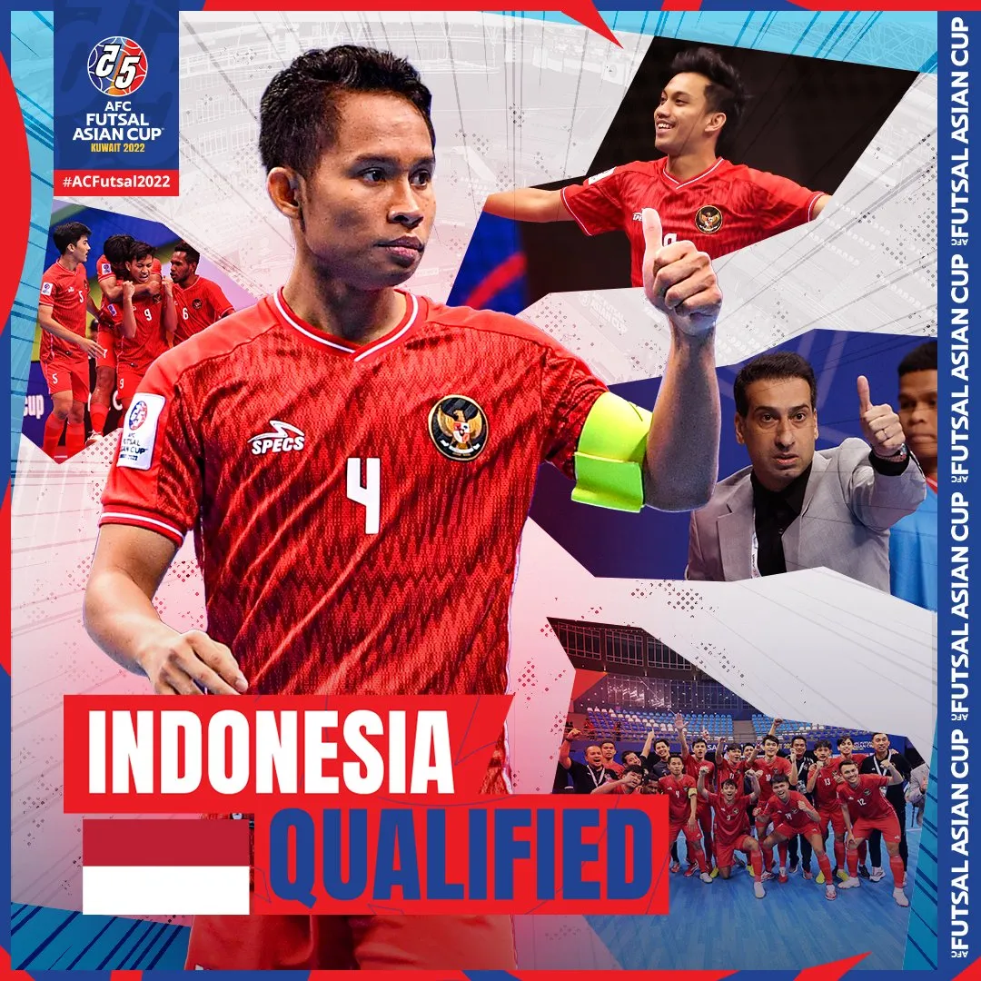 Futsal Indonesia giành vé vào tứ kết VCK futsal châu Á 2022 - Ảnh 2. Futsal Indonesia giành vé vào tứ kết VCK futsal châu Á 2022 - Ảnh 2.