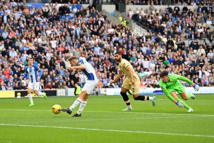 Brighton vùi dập Chelsea trong ngày về của HLV Graham Potter - Ảnh 1. Brighton vùi dập Chelsea trong ngày về của HLV Graham Potter - Ảnh 1.