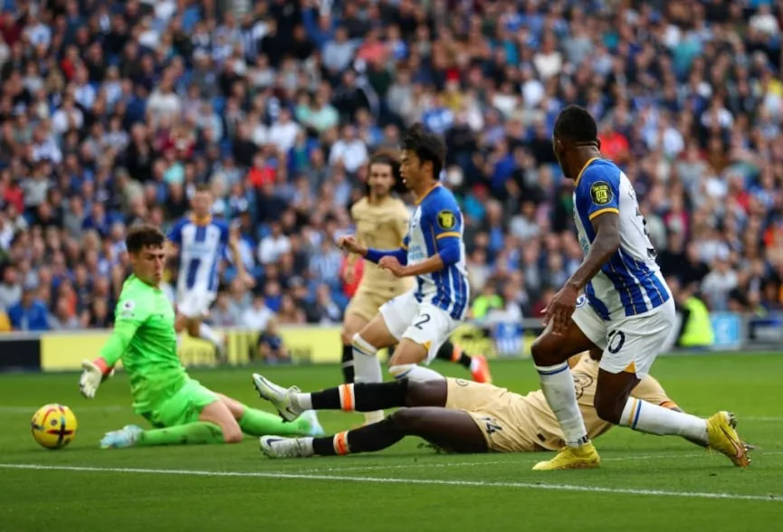 Brighton vùi dập Chelsea trong ngày về của HLV Graham Potter - Ảnh 2. Brighton vùi dập Chelsea trong ngày về của HLV Graham Potter - Ảnh 2.