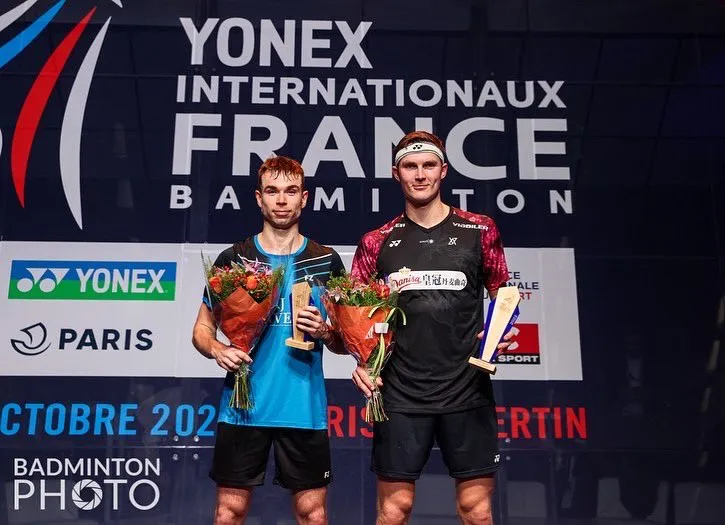 Viktor Axelsen vô địch giải cầu lông Pháp mở rộng 2022 - Ảnh 2. Viktor Axelsen vô địch giải cầu lông Pháp mở rộng 2022 - Ảnh 2.