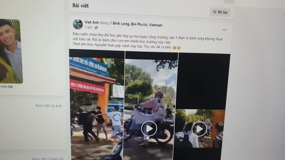 X&aacute;c minh vụ nam sinh lớp 12 bị đ&aacute;nh hội đồng trước cổng trường - Ảnh 2.