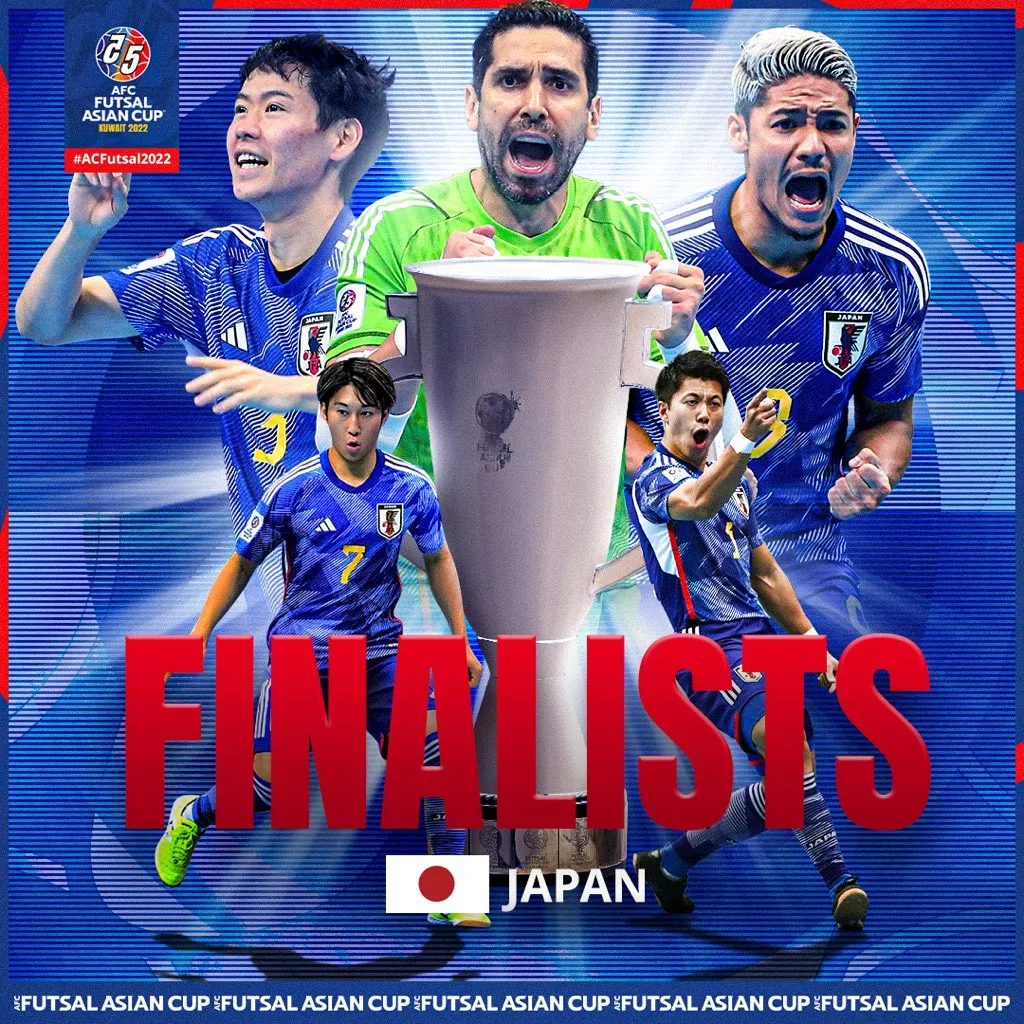 ĐT futsal Nhật Bản đối đầu Iran tại chung kết futsal châu Á 2022 - Ảnh 2. ĐT futsal Nhật Bản đối đầu Iran tại chung kết futsal châu Á 2022 - Ảnh 2.