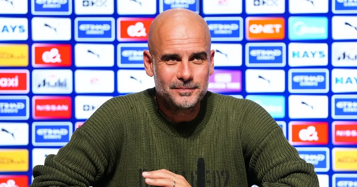 HLV Manchester City nói gì trước kiến nghị cấm Haaland ra sân? - Ảnh 1. HLV Manchester City nói gì trước kiến nghị cấm Haaland ra sân? - Ảnh 1.