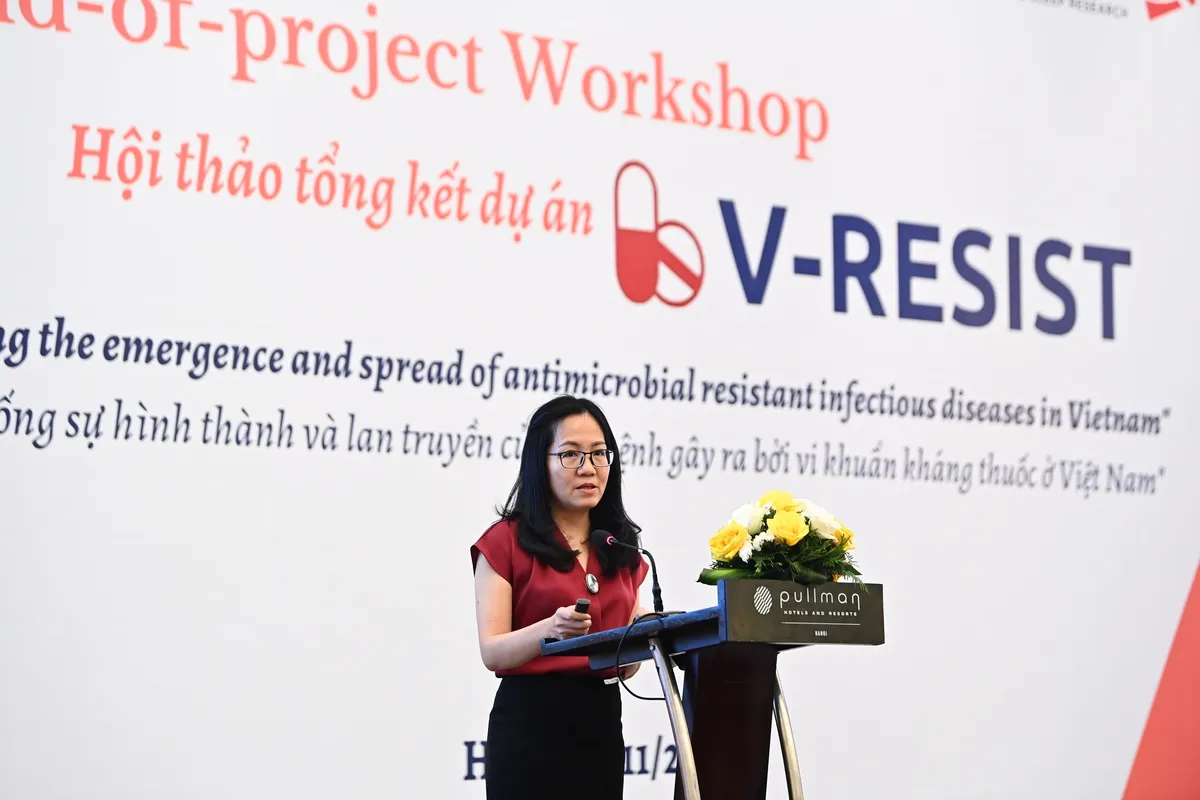 Phòng chống sự hình thành và lan truyền các bệnh gây ra bởi vi khuẩn kháng thuốc ở Việt Nam - Ảnh 2. Phòng chống sự hình thành và lan truyền các bệnh gây ra bởi vi khuẩn kháng thuốc ở Việt Nam - Ảnh 2.