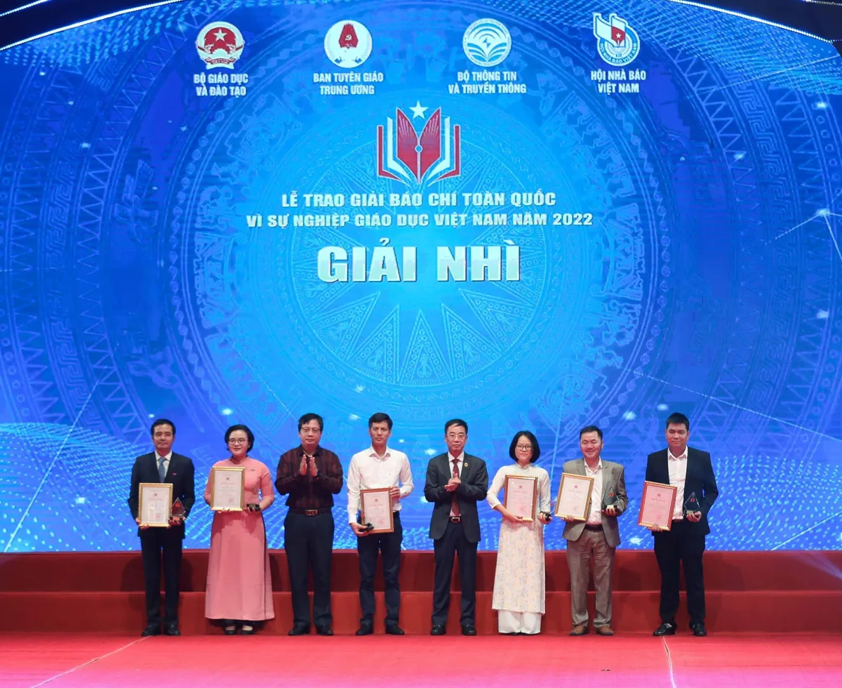 VTV giành giải đặc biệt Giải báo chí toàn quốc Vì sự nghiệp Giáo dục Việt Nam 2022 - Ảnh 11.