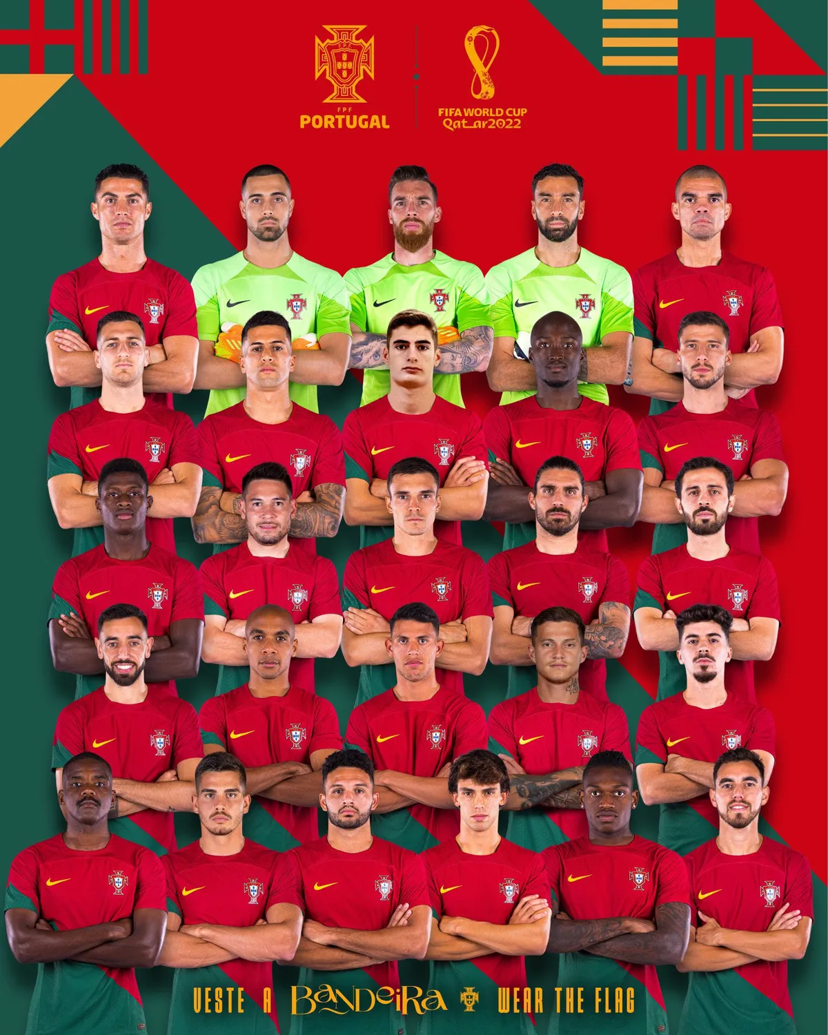 ĐT Bồ Đào Nha công bố danh sách dự World Cup 2022: Ronaldo lĩnh xướng dàn sao - Ảnh 1. ĐT Bồ Đào Nha công bố danh sách dự World Cup 2022: Ronaldo lĩnh xướng dàn sao - Ảnh 1.