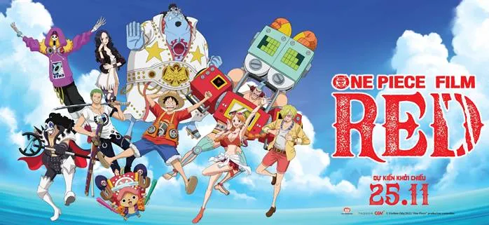 One Piece Film Red gây bão nơi quê nhà, càn quét phòng chiếu cả thế giới - Ảnh 3. One Piece Film Red gây bão nơi quê nhà, càn quét phòng chiếu cả thế giới - Ảnh 3.