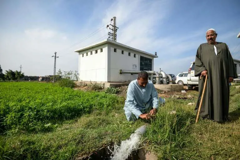 Nhiệt độ tăng và nước biển dâng cao, đất nông nghiệp ở châu thổ sông Nile ngày càng nhiễm mặn - Ảnh 1.