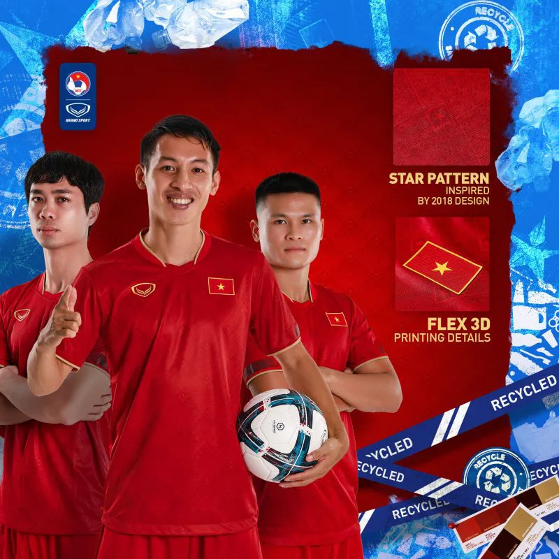Cận cảnh áo đấu mới của các ĐTQG Việt Nam - Ảnh 2. Cận cảnh áo đấu mới của các ĐTQG Việt Nam - Ảnh 2.