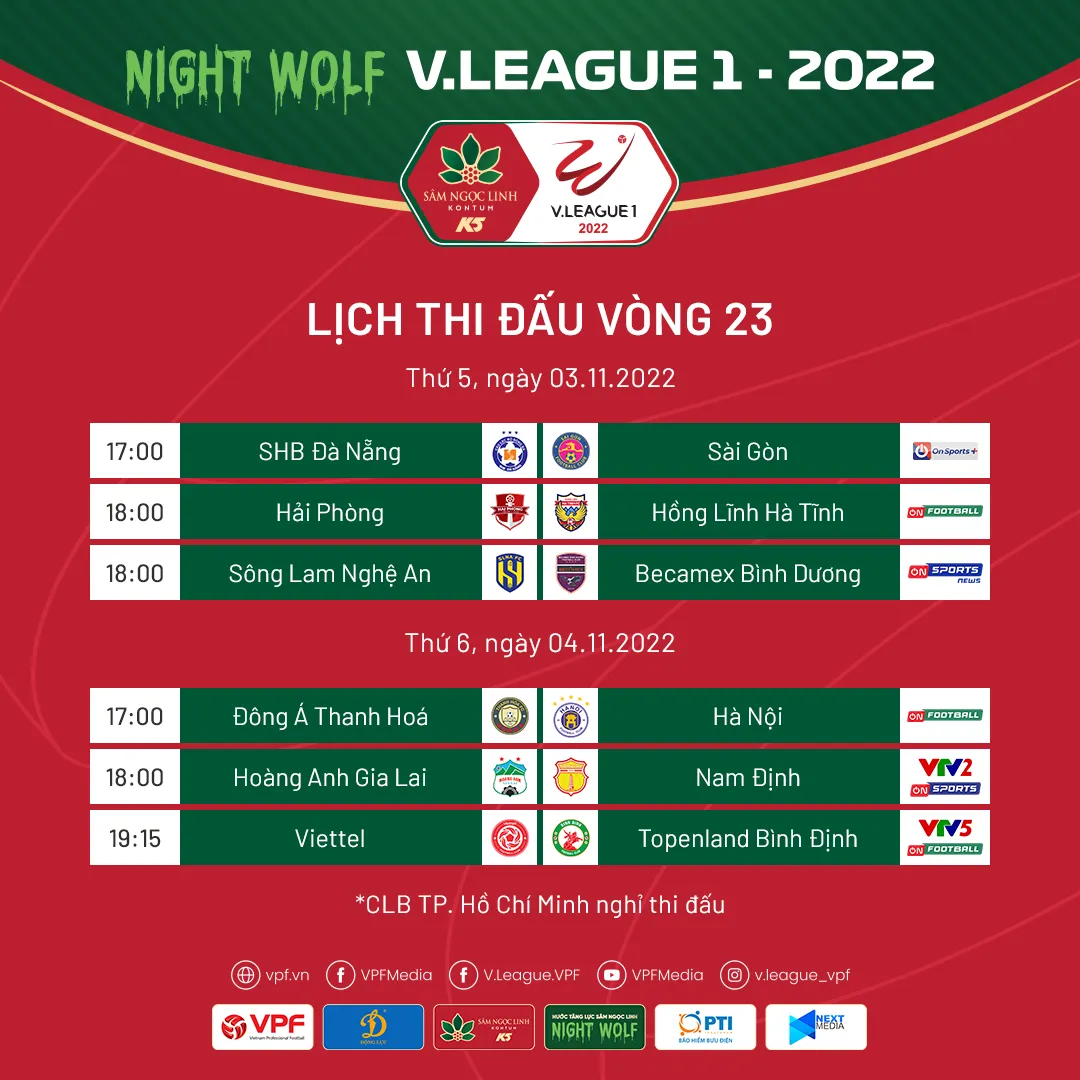 Trước vòng 23 Night Wolf V.League 1-2023 | Căng thẳng đến ngộp thở! - Ảnh 1. Trước vòng 23 Night Wolf V.League 1-2023 | Căng thẳng đến ngộp thở! - Ảnh 1.