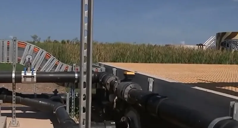 Tưới cỏ bằng nước mưa từng chứa độc chất - Ảnh 1.