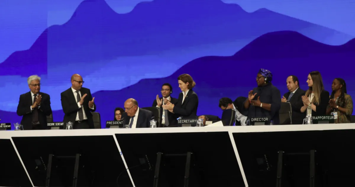 COP27: Thỏa thuận bước ngoặt nhưng c&ograve;n chưa thuyết phục - Ảnh 1.