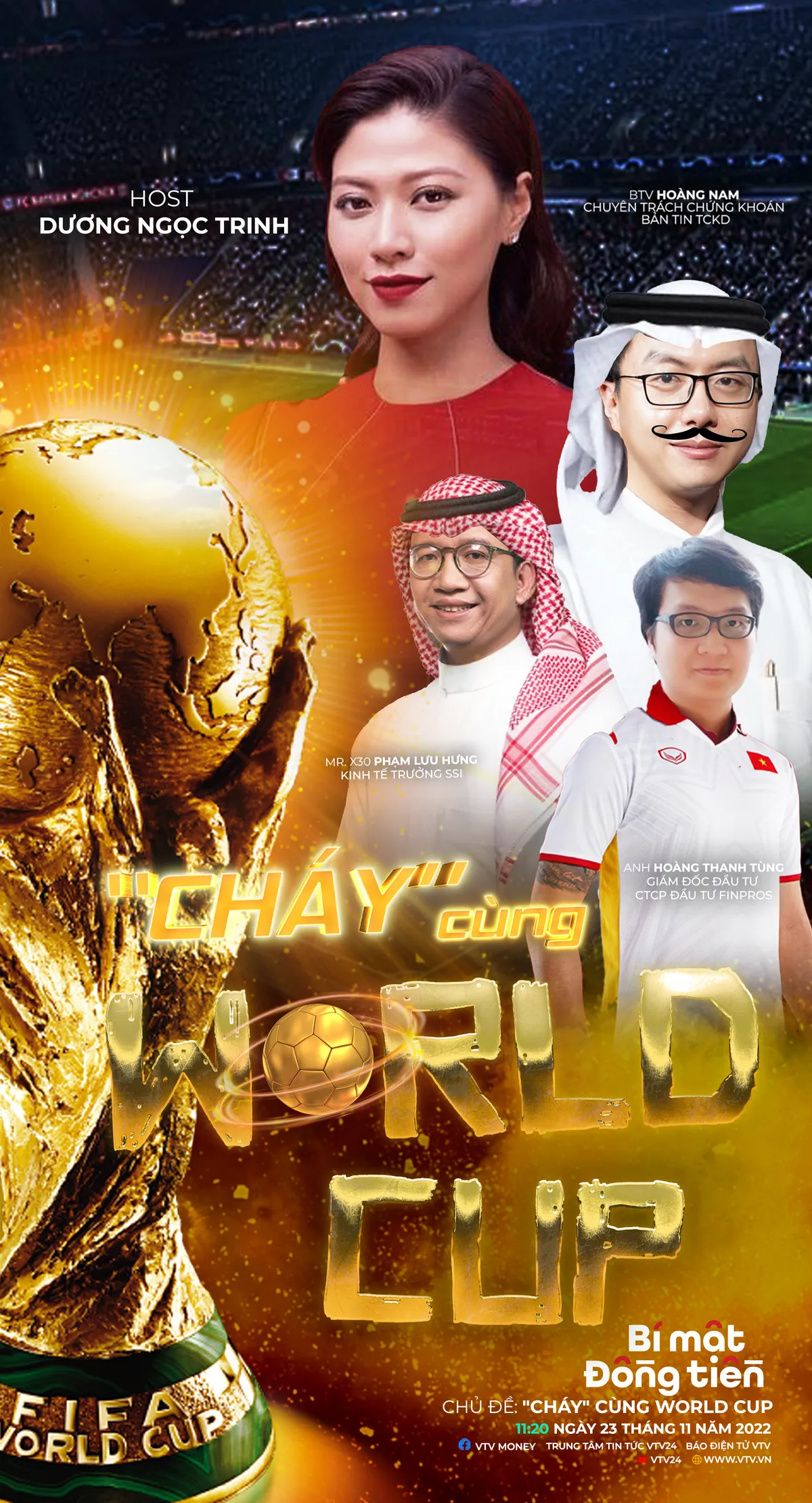 [11h20 ng&agrave;y 23/11] B&iacute; mật đồng tiền số 48: &ldquo;Ch&aacute;y&rdquo; c&ugrave;ng World Cup - Ảnh 1.
