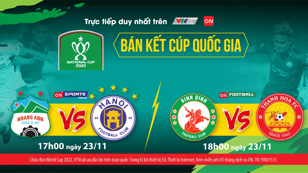 Bán kết Cúp Quốc gia trên VTVcab: 4 anh tài chung một giấc mơ vô địch - Ảnh 1.