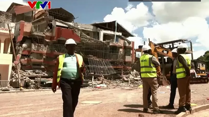 Xây dựng không an toàn, liên tiếp xảy ra sập nhà ở Kenya - Ảnh 1.