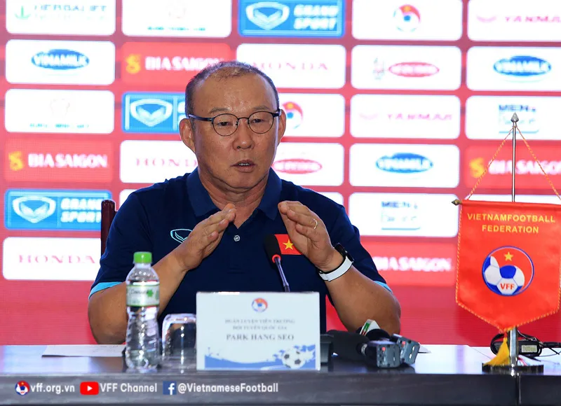 HLV Park Hang-seo: “ĐTVN sẽ không khiến khán giả thất vọng khi đấu Borussia Dortmund” - Ảnh 1. HLV Park Hang-seo: “ĐTVN sẽ không khiến khán giả thất vọng khi đấu Borussia Dortmund” - Ảnh 1.