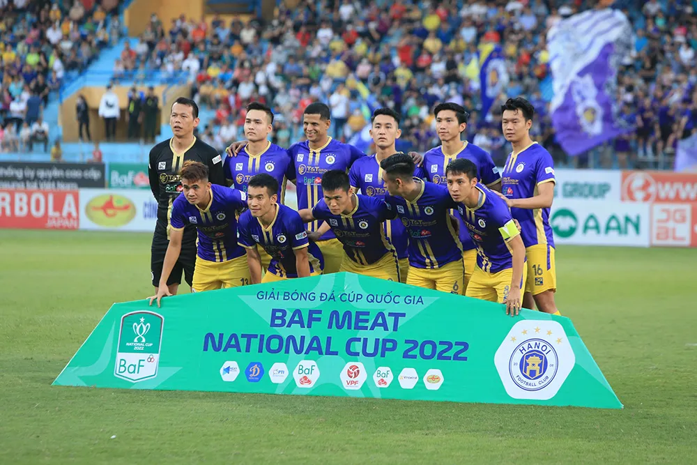 Chung kết Cúp Quốc gia 2022: CLB Hà Nội đăng quang - Ảnh 1. Chung kết Cúp Quốc gia 2022: CLB Hà Nội đăng quang - Ảnh 1.