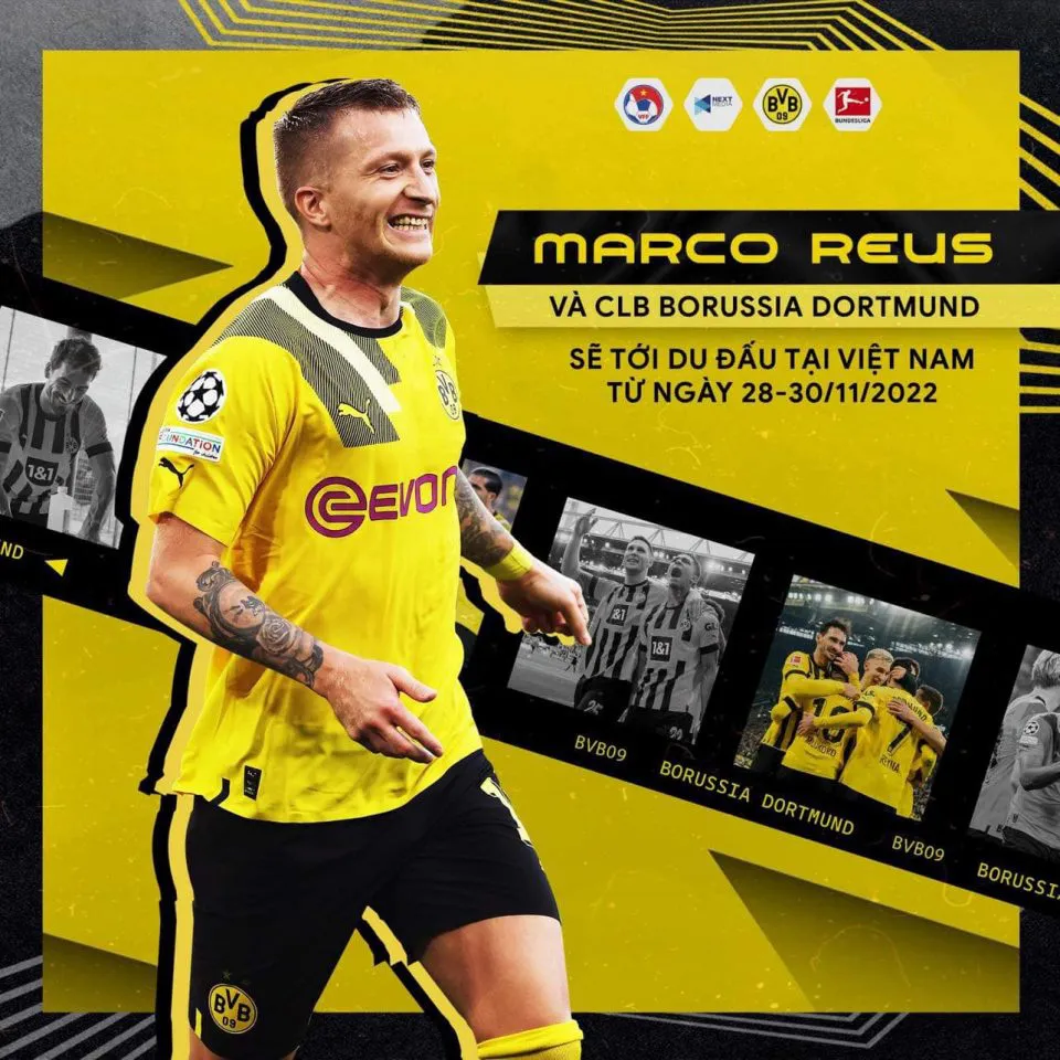Marco Reus nhắn gửi người hâm mộ Việt Nam - Ảnh 1. Marco Reus nhắn gửi người hâm mộ Việt Nam - Ảnh 1.