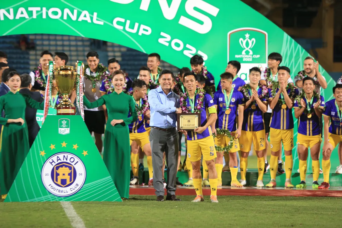 Chung kết Cúp Quốc gia 2022: CLB Hà Nội đăng quang - Ảnh 5. Chung kết Cúp Quốc gia 2022: CLB Hà Nội đăng quang - Ảnh 5.