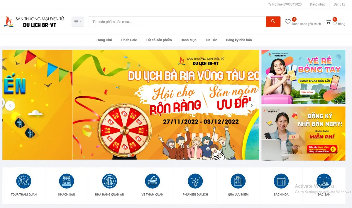 Hơn 1.500 sản phẩm trưng b&agrave;y tại Hội chợ du lịch trực tuyến B&agrave; Rịa -  Vũng T&agrave;u năm 2022 - Ảnh 1.