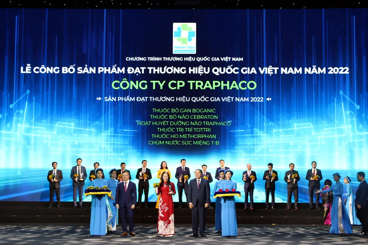 Traphaco lần thứ 6 li&ecirc;n tiếp l&agrave; Thương hiệu Quốc gia - Ảnh 1.