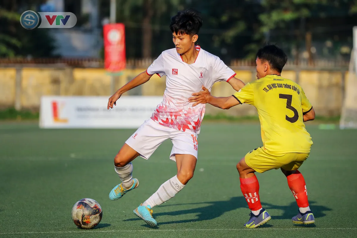 Đại học Giao thông Vận tải gặp Đại học Sư phạm TDTT Hà Nội ở trận chung kết SV Champions League - Ảnh 5. Đại học Giao thông Vận tải gặp Đại học Sư phạm TDTT Hà Nội ở trận chung kết SV Champions League - Ảnh 5.