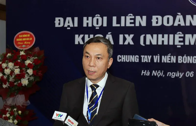 Ông Trần Quốc Tuấn: ‘Tôi xúc động khi được tín nhiệm làm Chủ tịch LĐBĐVN’ - Ảnh 1. Ông Trần Quốc Tuấn: ‘Tôi xúc động khi được tín nhiệm làm Chủ tịch LĐBĐVN’ - Ảnh 1.