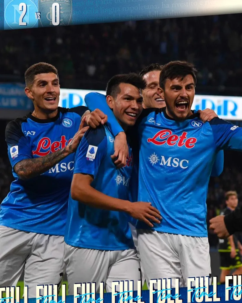 Napoli thắng trận thứ 10 liên tiếp, bỏ xa AC Milan trên BXH Serie A - Ảnh 1. Napoli thắng trận thứ 10 liên tiếp, bỏ xa AC Milan trên BXH Serie A - Ảnh 1.