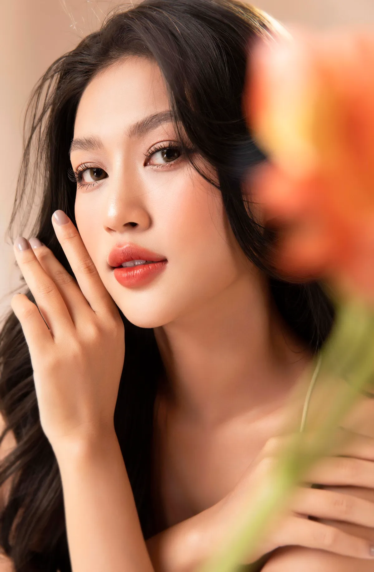 Miss Grand Vietnam Đoàn Thiên Ân khoe vẻ đẹp trong veo - Ảnh 3.