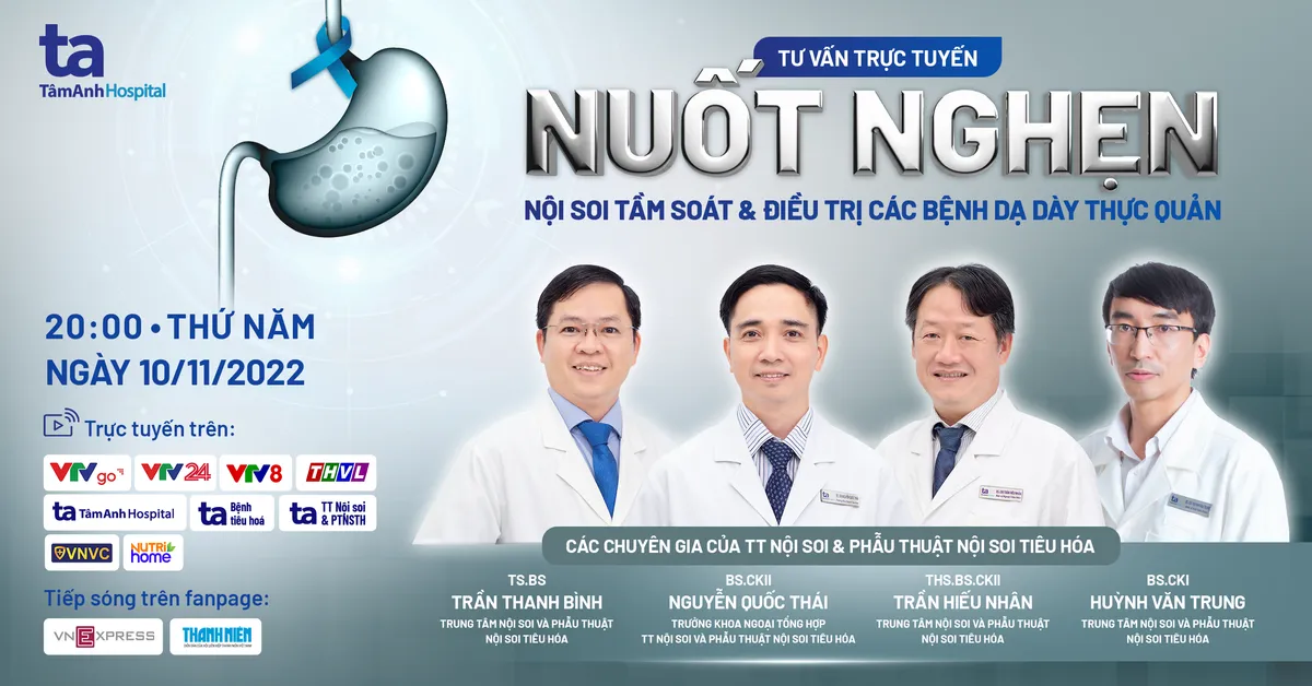 Nuốt nghẹn kéo dài: Coi chừng ung thư thực quản - Ảnh 1.