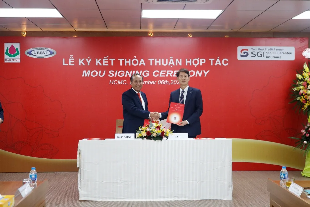 Bảo Minh đạt thỏa thuận hợp tác với công ty Bảo hiểm Bảo lãnh Seoul - Ảnh 1. Bảo Minh đạt thỏa thuận hợp tác với công ty Bảo hiểm Bảo lãnh Seoul - Ảnh 1.