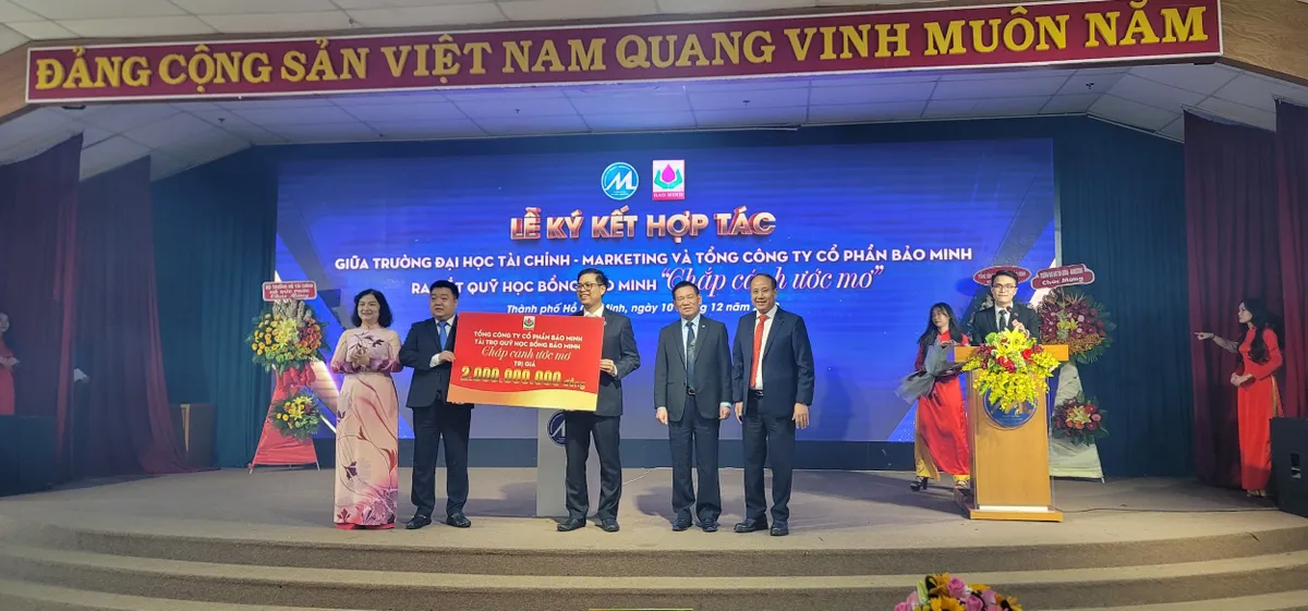 Bảo Minh ký kết hợp tác ra mắt quỹ Chắp cánh ước mơ - Ảnh 3.