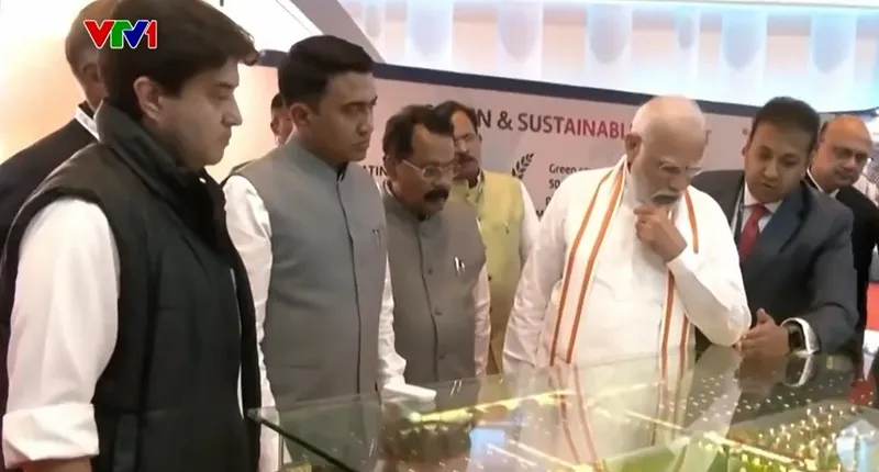 Ấn Độ kh&aacute;nh th&agrave;nh s&acirc;n bay quốc tế Mopa - Ảnh 1.