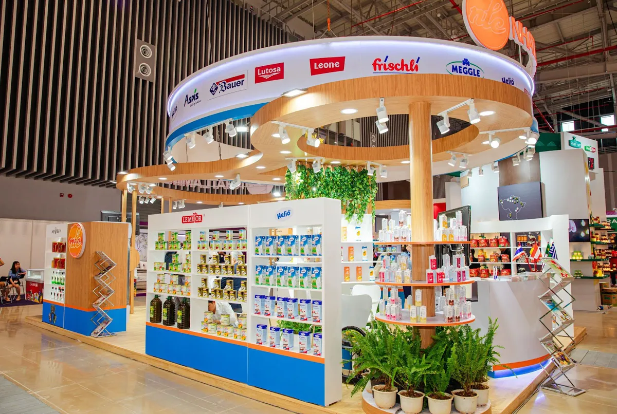 Food & Hotel Vietnam 2022: Gian hàng Nhất Lâm thu hút khách tham quan trong và ngoài nước - Ảnh 1. Food & Hotel Vietnam 2022: Gian hàng Nhất Lâm thu hút khách tham quan trong và ngoài nước - Ảnh 1.