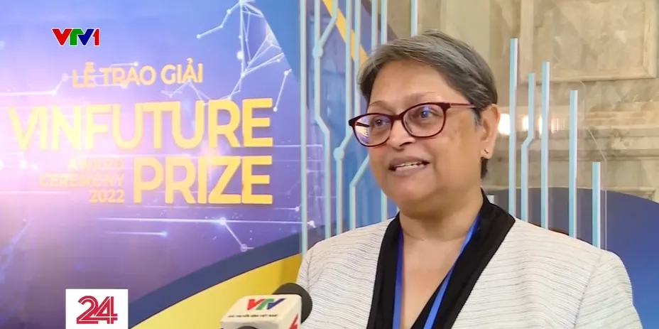 Giao lưu c&ugrave;ng c&aacute;c nh&agrave; khoa học giải thưởng VinFuture - Ảnh 4.