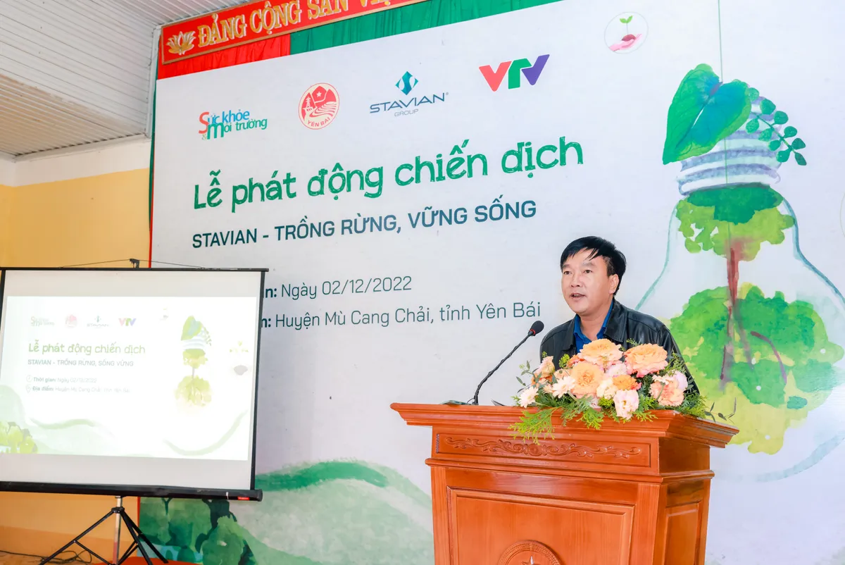 Phát động chiến dịch ‘Trồng rừng, Vững sống’, trao tặng 20.000 cây xanh cho Mù Cang Chải - Ảnh 1.