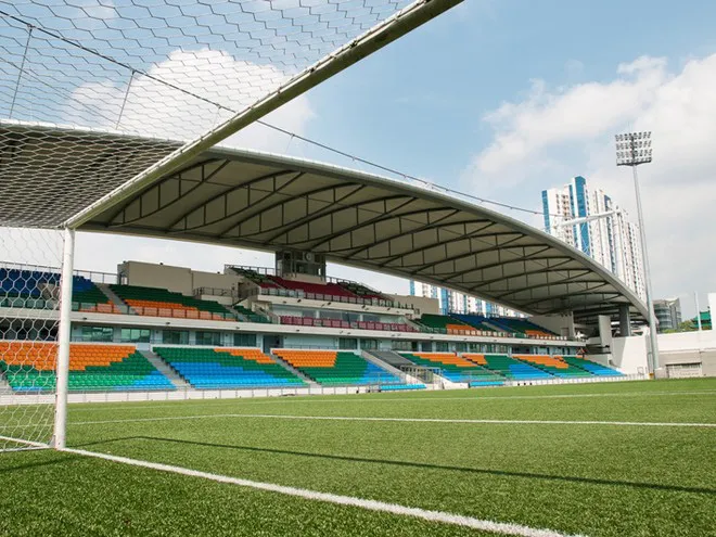 Singapore dùng sân cỏ nhân tạo trong trận gặp tuyển Việt Nam - Ảnh 1. Singapore dùng sân cỏ nhân tạo trong trận gặp tuyển Việt Nam - Ảnh 1.