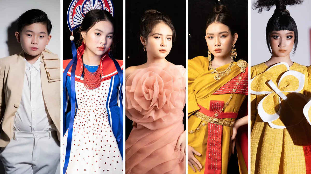 Á hậu 2 Hoa hậu Du lịch thế giới 2022 trình diễn cùng dàn mẫu nhí tại Stella Fashion Show - Ảnh 1.