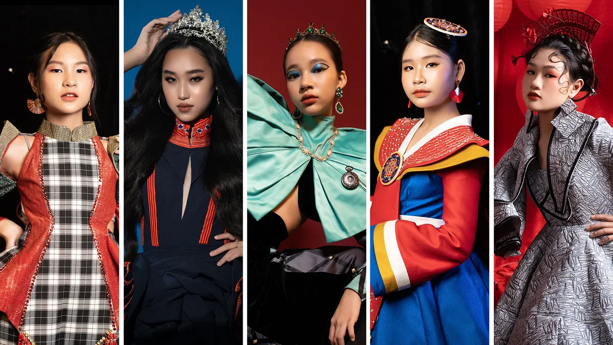 Á hậu 2 Hoa hậu Du lịch thế giới 2022 trình diễn cùng dàn mẫu nhí tại Stella Fashion Show - Ảnh 2.