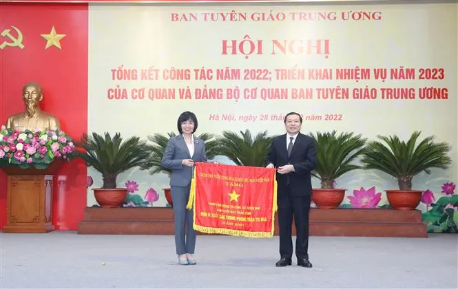 Đẩy mạnh nghiên cứu lý luận trong lĩnh vực tuyên giáo - Ảnh 1.