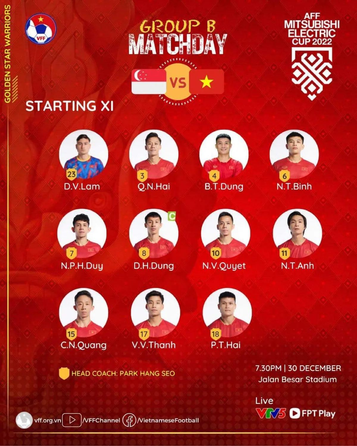 AFF Cup 2022, Singapore 0-0 Việt Nam: Chia điểm tiếc nuối! - Ảnh 1. AFF Cup 2022, Singapore 0-0 Việt Nam: Chia điểm tiếc nuối! - Ảnh 1.