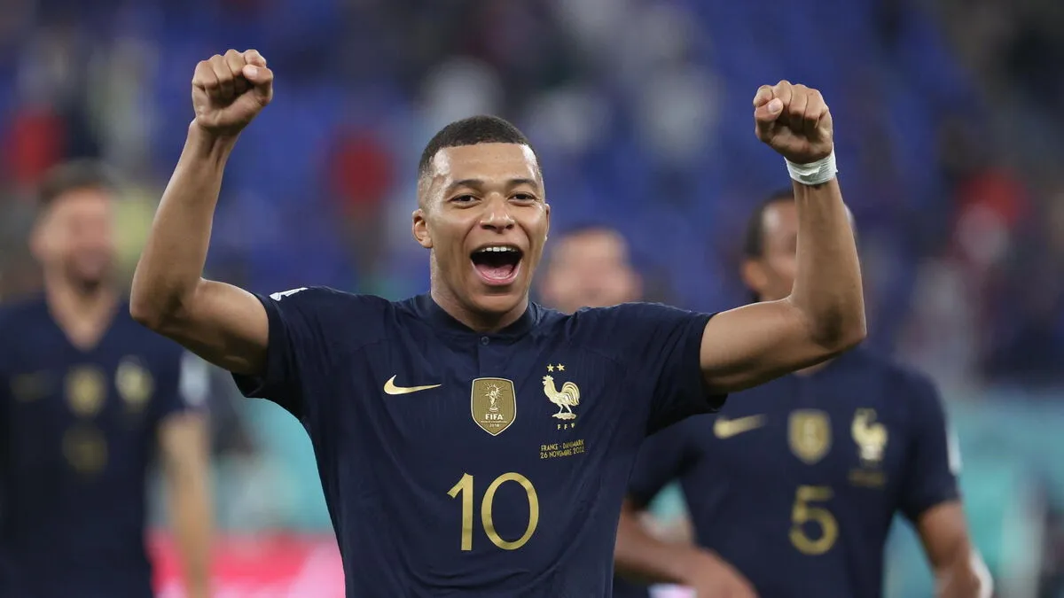 Mbappe và kỷ lục trước tuổi 24 tại World Cup - Ảnh 2. Mbappe và kỷ lục trước tuổi 24 tại World Cup - Ảnh 2.