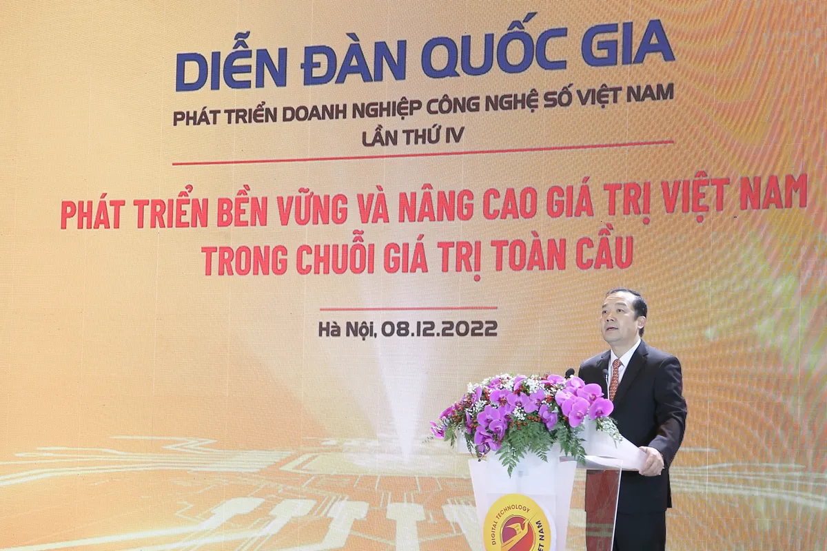 Diễn đàn quốc gia về Phát triển doanh nghiệp công nghệ số Việt Nam 2022: Công nghệ số tiếp tục là điểm sáng - Ảnh 1.