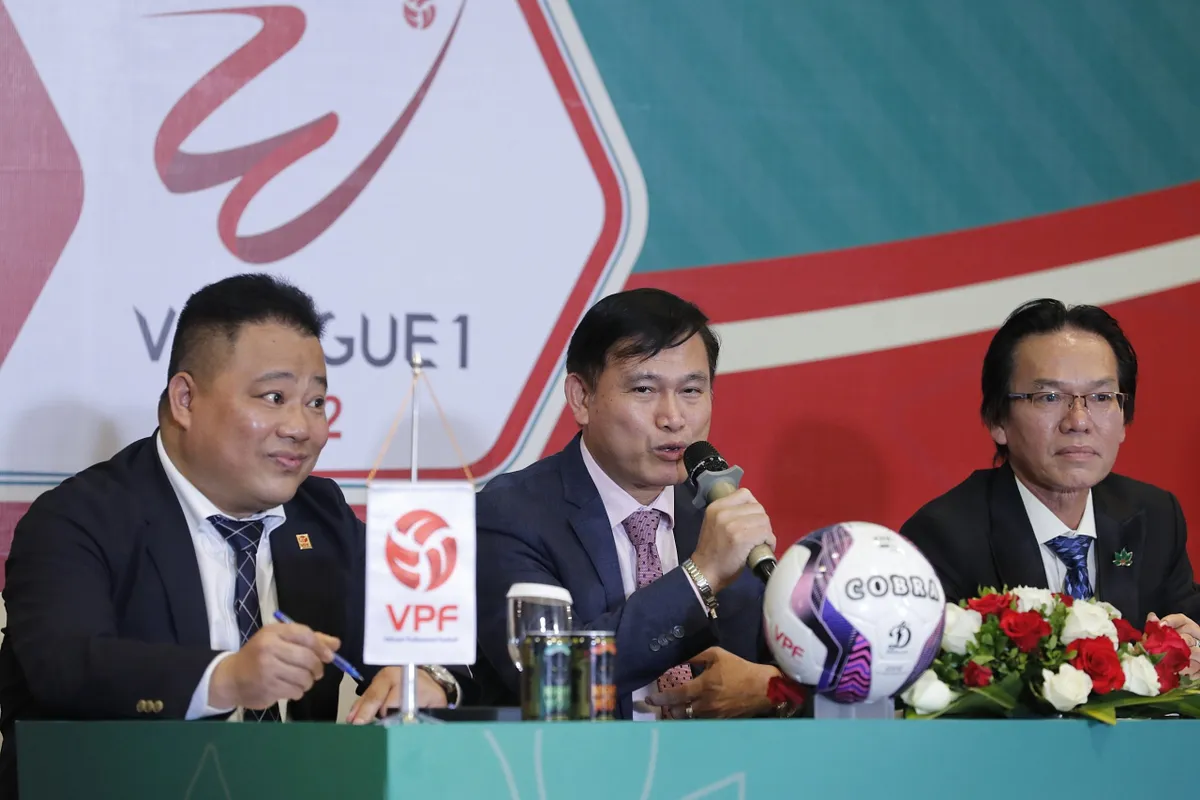 Ra mắt nhà tài trợ chính cho V.League 1 - 2022 - Ảnh 4. Ra mắt nhà tài trợ chính cho V.League 1 - 2022 - Ảnh 4.