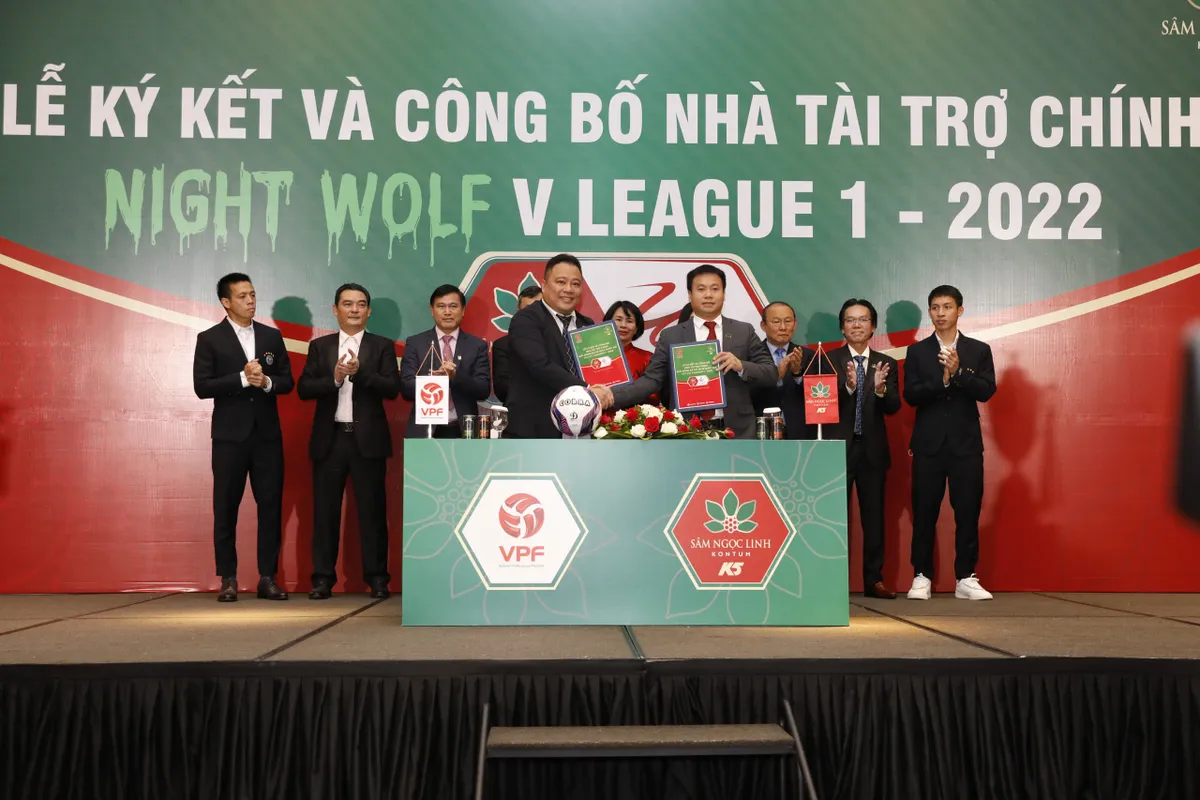 Ra mắt nhà tài trợ chính cho V.League 1 - 2022 - Ảnh 3. Ra mắt nhà tài trợ chính cho V.League 1 - 2022 - Ảnh 3.