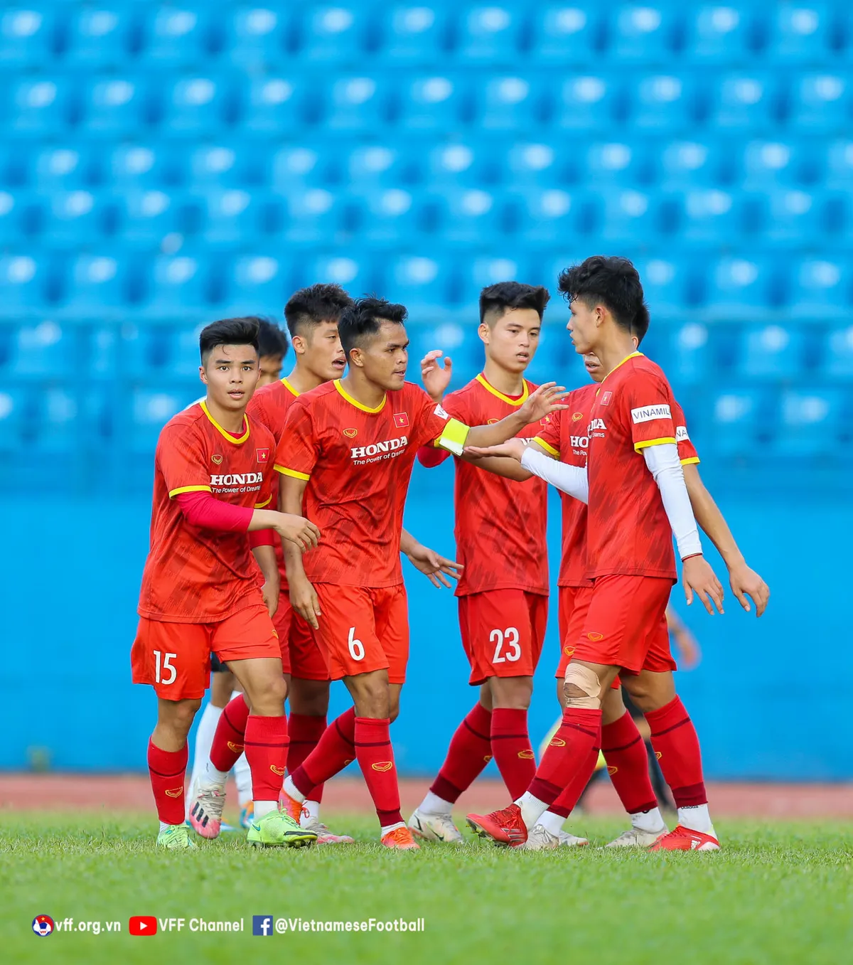 U23 Việt Nam thắng đậm CLB Long An trong trận giao hữu cuối tại Bình Dương - Ảnh 4.