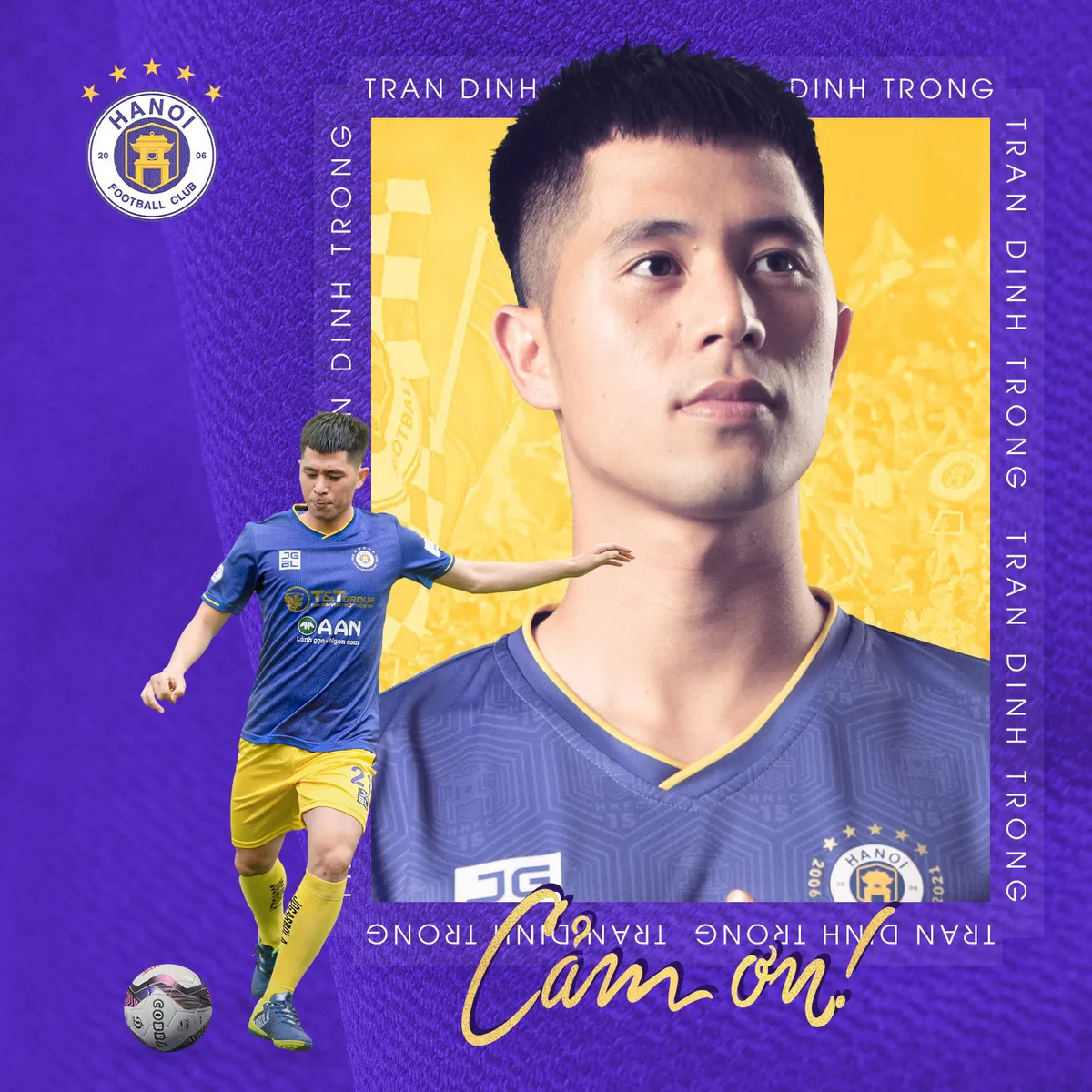 Đình Trọng chia tay CLB Hà Nội - Ảnh 1.
