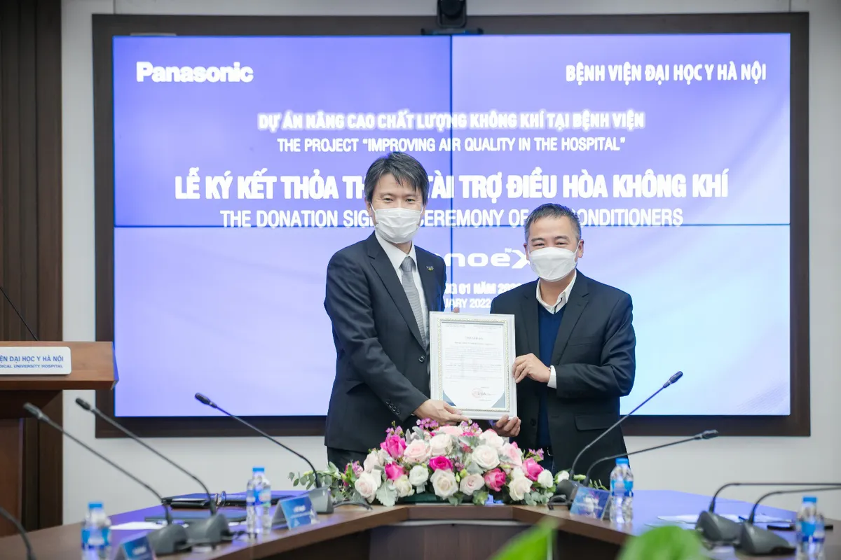 Khởi động dự án “Nâng cao chất lượng không khí tại bệnh viện” - Ảnh 1.