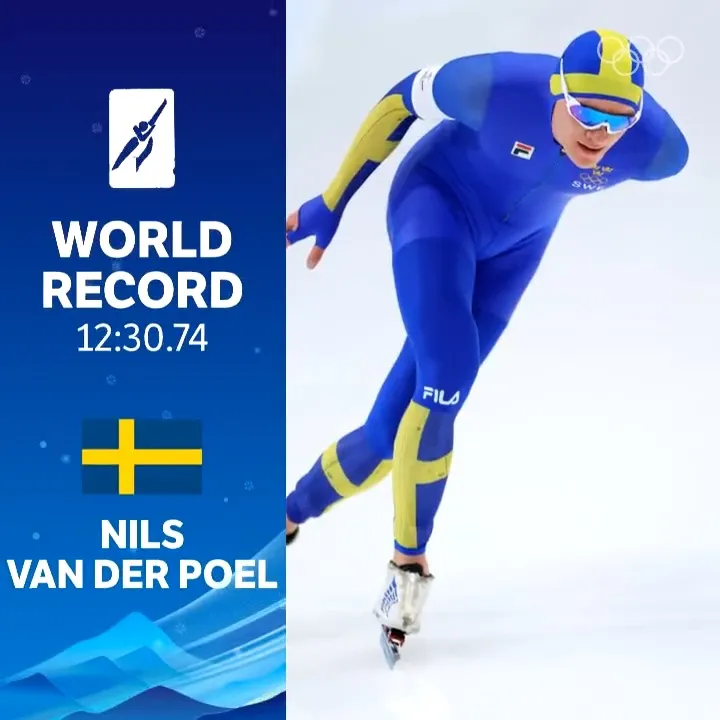 Nils Van der Poel lập kỷ lục mới ở Olympic mùa đông Bắc Kinh 2022 - Ảnh 1. Nils Van der Poel lập kỷ lục mới ở Olympic mùa đông Bắc Kinh 2022 - Ảnh 1.
