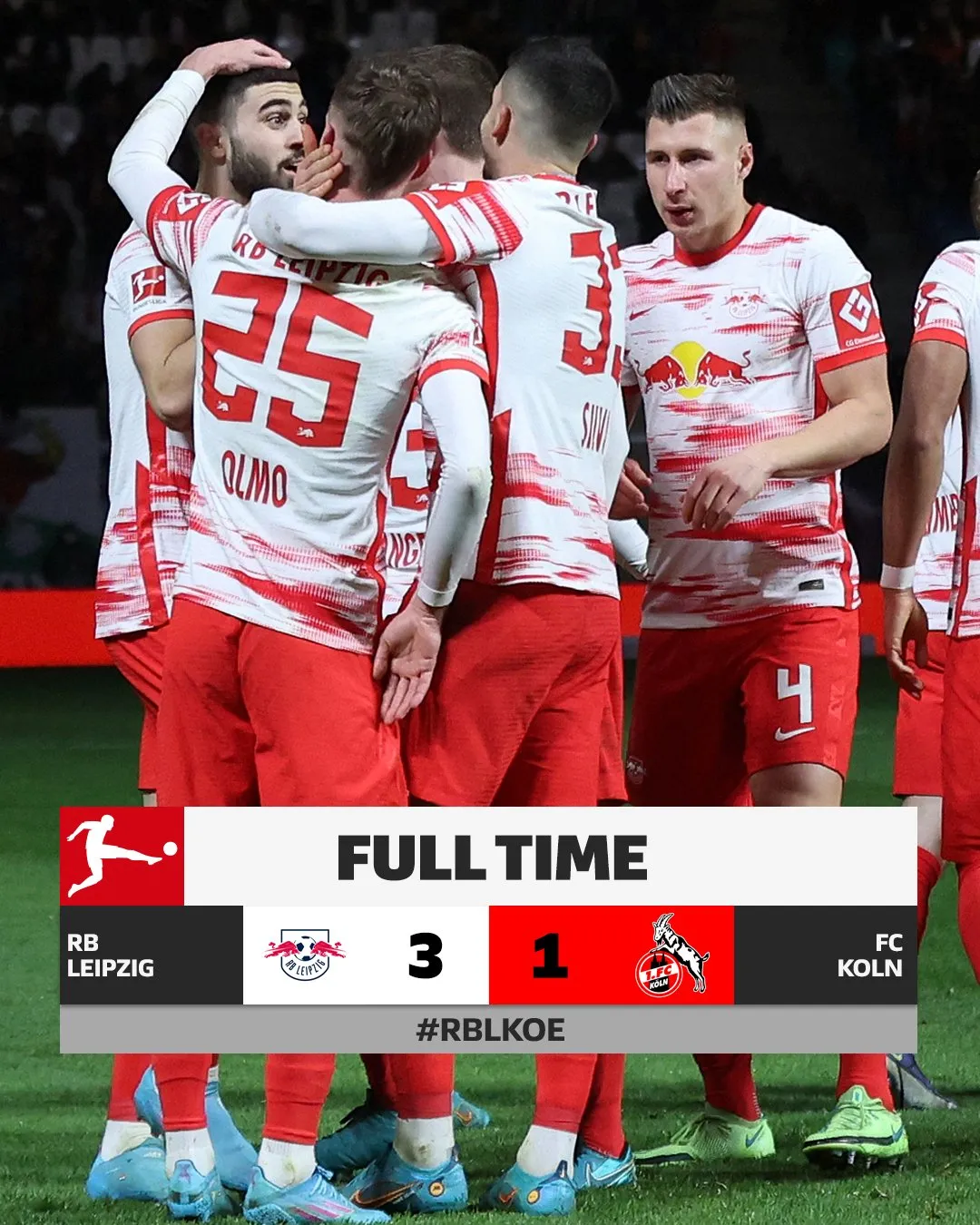 RB Leipzig thắng cách biệt Cologne | Vòng 22 Bundesliga - Ảnh 3. RB Leipzig thắng cách biệt Cologne | Vòng 22 Bundesliga - Ảnh 3.